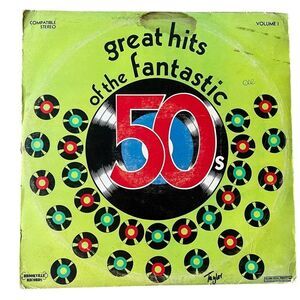 RAY CONNIFF GREAT HITS OF THE FANTASTIC 50’S VOLUME 1 LP 12” VINYL RECORD